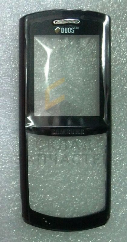 Передняя панель с защитным стеклом (Black) для Samsung GT-E2152
