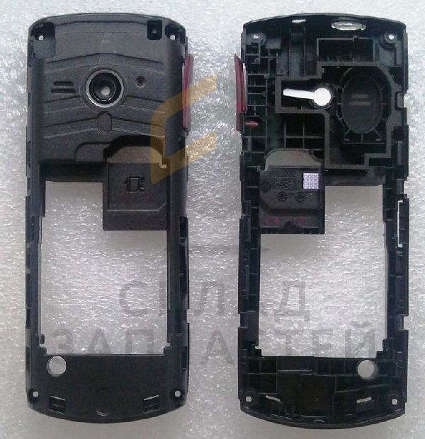 Задняя часть корпуса с заглушкой разъема (Wine Red) для Samsung GT-E2232