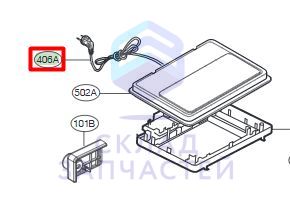 Кабель питания в сборе для LG GR-X24FTKSB