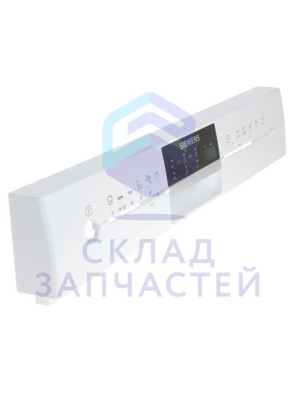 Изображение товара 11005535 Bosch оригинал, передняя панель,белая, 6 програ мм, 6 дополнительных функций