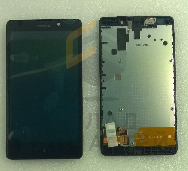 Дисплей (lcd) в сборе с сенсорным стеклом (тачскрином) для Nokia XL