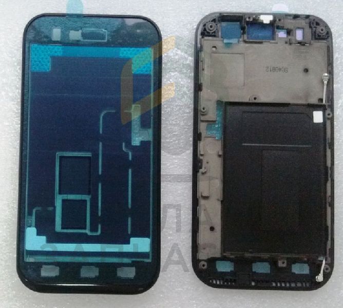 Передняя часть корпуса без сенсорной панели и дисплея (Black) для LG E730 Optimus Sol