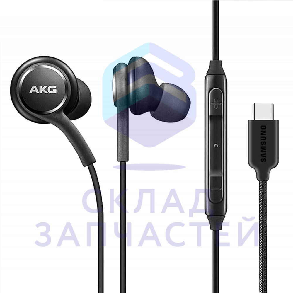 GH59-15252A Samsung оригинал, гарнитура проводная akg type-c цвет: black
