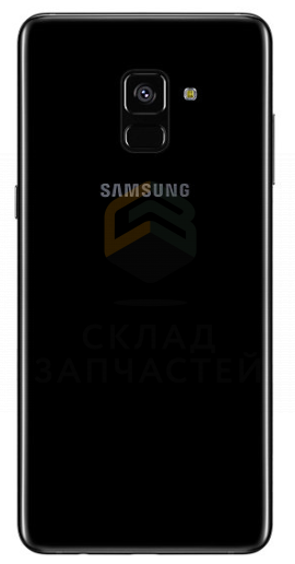 Крышка аккумулятора (цвет - Black) для Samsung SM-A730F/DS Galaxy A8 Plus (2018 Edition)