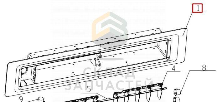 ЗапчастидлякондиционеровHaierP1B-890IA/D(AA9CR1E1F00)