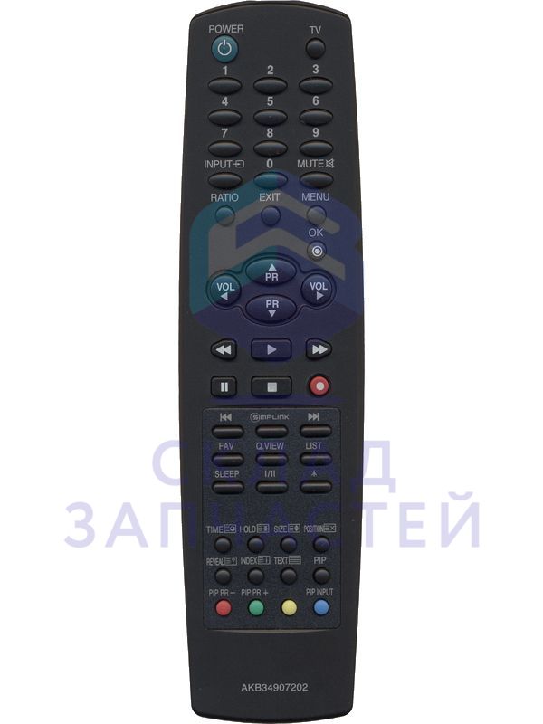 Пульт дистанционного управления для LG 32PC51-ZB.AEUYLJP