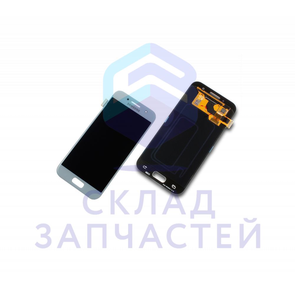 Дисплей в сборе с сенсорным стеклом (тачскрином) (Black) для Samsung SM-A320F Galaxy A3 (2017)