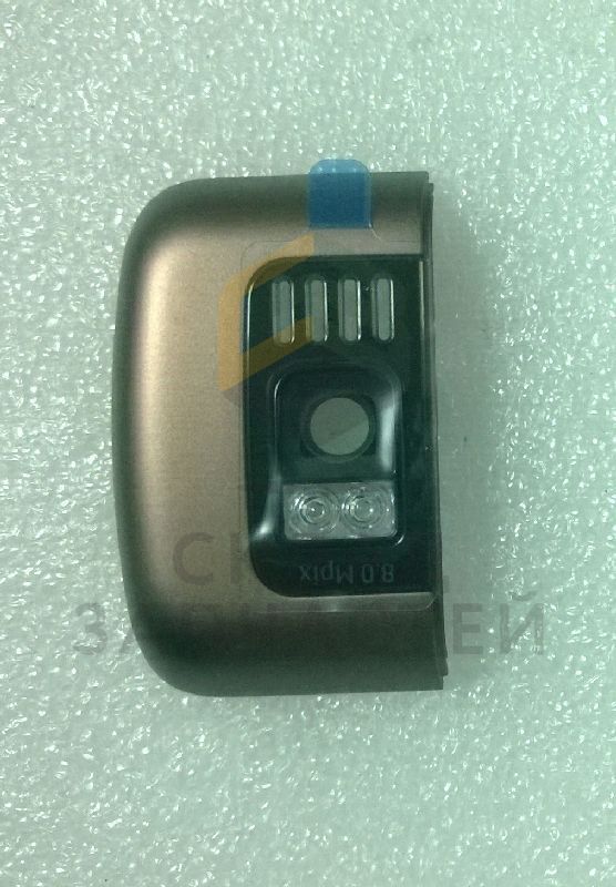 Крышка антенны с защ. стеклом камеры (Bronze) для Nokia C6-01