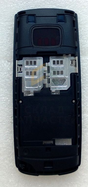 Средняя часть корпуса в сборе с разъёмами и боковыми кнопками (Black) для Nokia X1-01