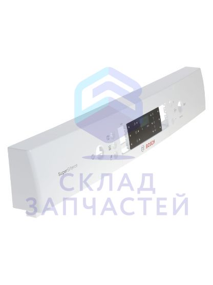 Изображение товара 11006553 Bosch оригинал, передняя панель,белая, 6 програ мм, 5 дополнительных функций