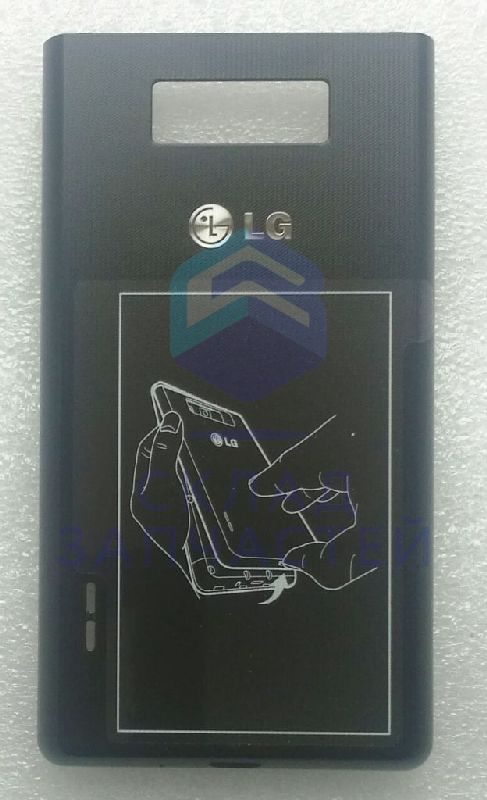 Крышка Аккумулятор (Black) для LG LGP705.ACISBK
