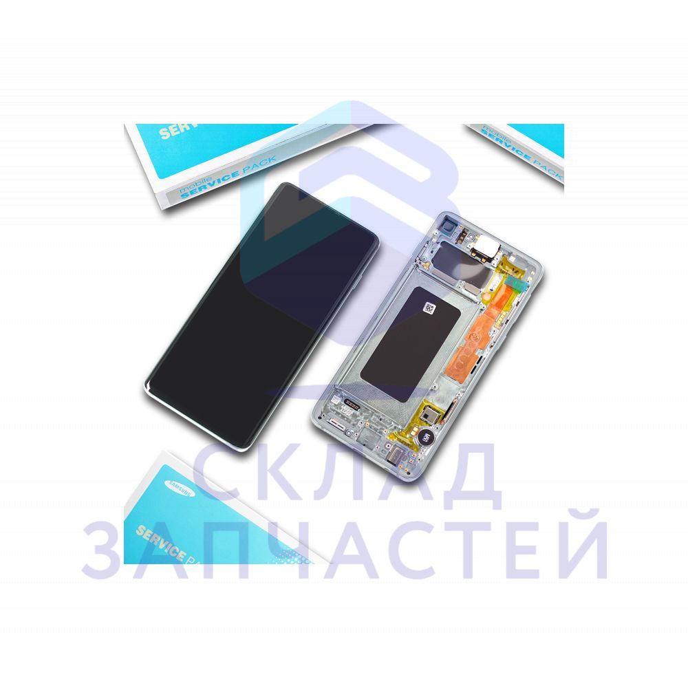 Дисплей в сборе (цвет: Black) для Samsung SM-G973U