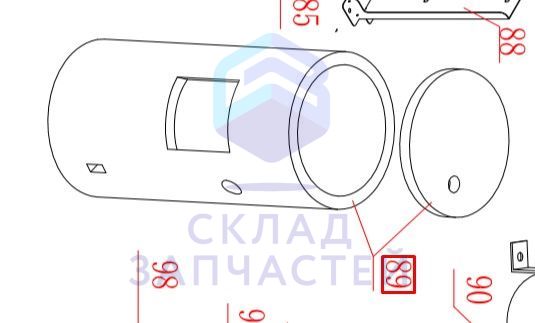 Компрессор одеяло для Haier AV12IMVURA (AA9AK5E2R00)