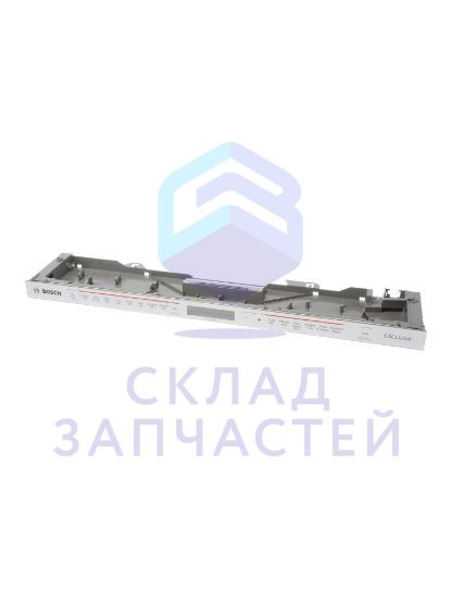 Изображение товара 11027328 Bosch оригинал, передняя панель, нержавеющая сталь, 8 програ мм, 5 дополнительных функций, предварительный выбор за 24 часа