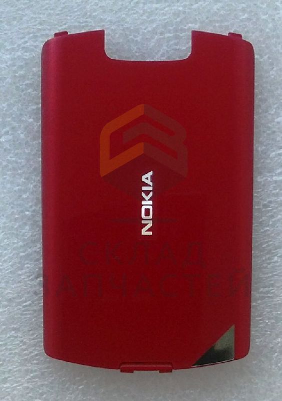 Крышка АКБ (красная) для Nokia 700