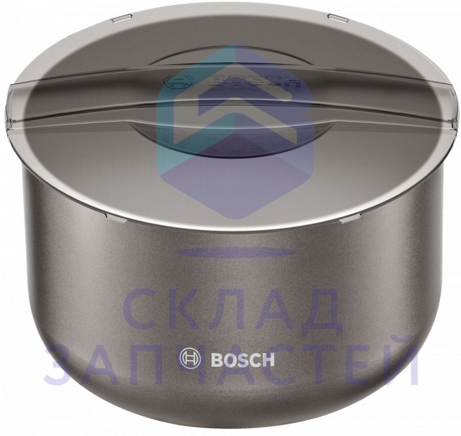 00578596 Bosch оригинал, чаша мультиварки (алюминий) с керамическим покрытием, 4л, для muc24/28..