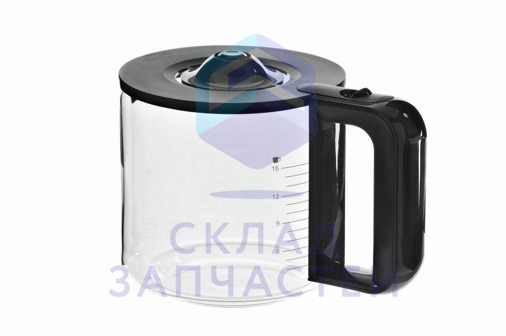 00702188 Bosch оригинал, стеклянная колба для кофеварок tka8011