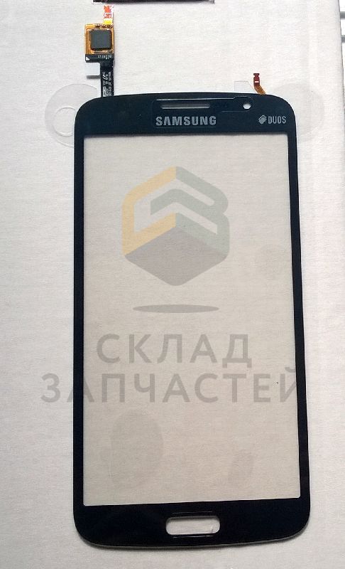Сенсорное стекло (тачскрин) (Black) для Samsung SM-G7102 GALAXY Grand 2