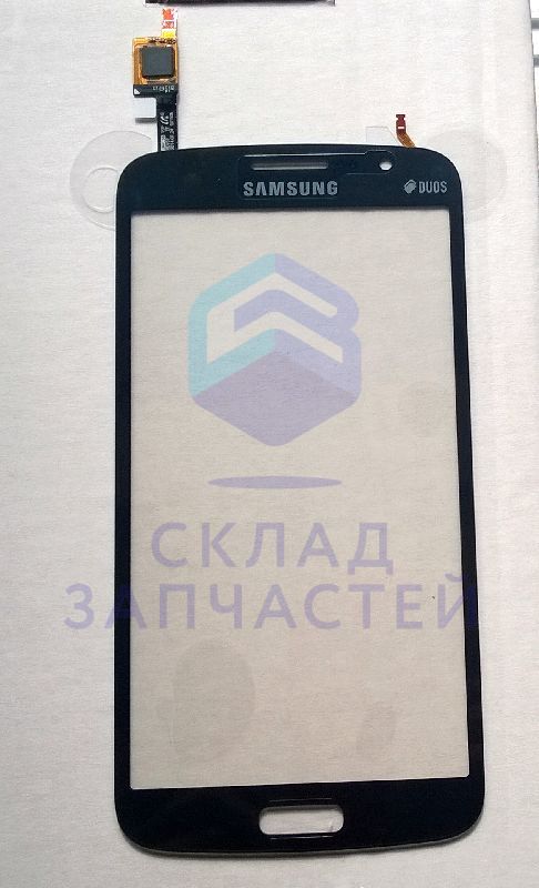 Сенсорное стекло (тачскрин) (Black) для Samsung SM-G7102 GALAXY Grand 2