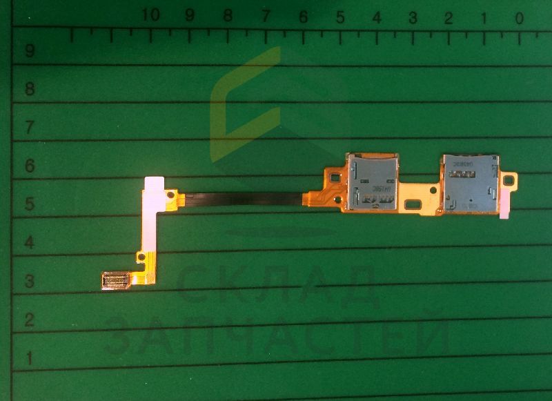 Разъем SIM + microSD для Samsung SM-T525 GALAXY Tab PRO LTE (4G)