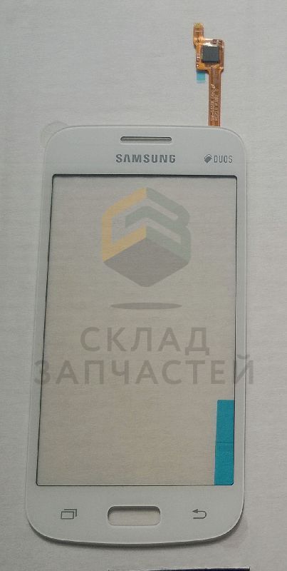 GH96-07210A Samsung оригинал, сенсорное стекло (тачскрин) (white)
