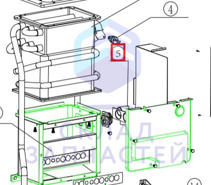 0040390014 Haier оригинал, корпус зажигательной иглы