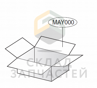 Коробка, оригинал LG MAY58921501