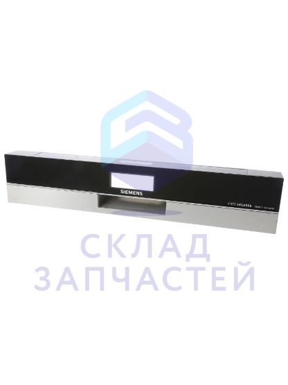 Передняя панель, нержавеющая сталь, 8 програ мм, 6 дополнительных функций, предварительный выбор за 24 часа для Siemens SN478S56TS/71