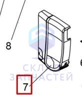 Изображение товара A0010208505A Haier оригинал, правая крышка корпуса