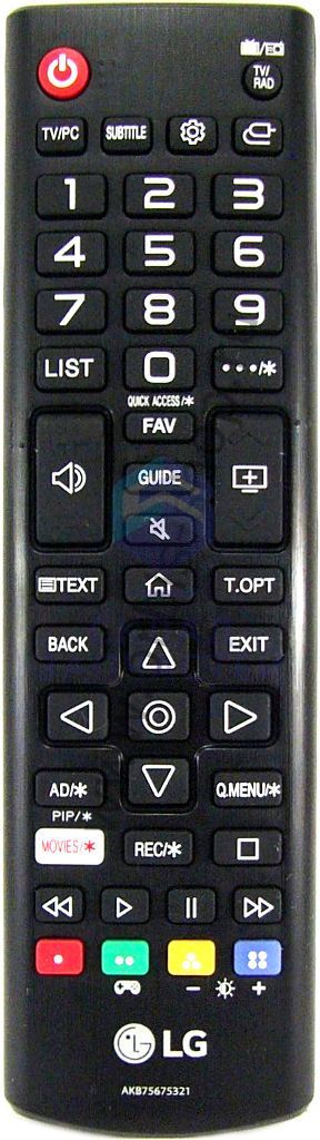 Пульт дистанционного управления для LG 28TL510V-WZ.AEUILUP