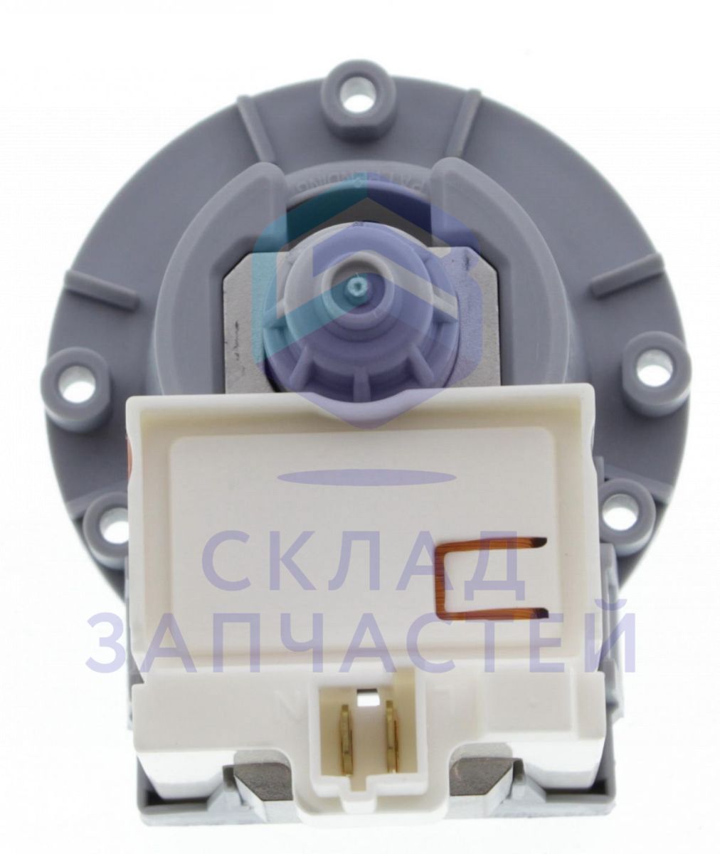481236018529 Whirlpool аналог (Askoll), насос сливной (помпа) без улитки 34 вт для стиральной машины