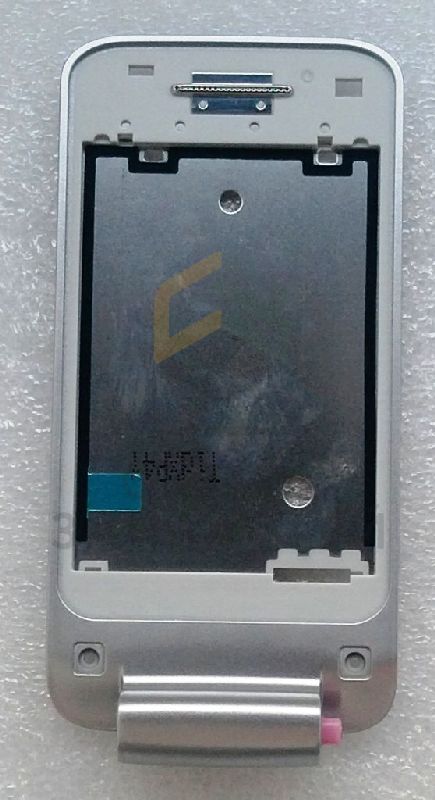 Внутренняя часть верхнего флипа с поворотным механизмом (без стекла) (Metallic Silver) для Samsung GT-C3520