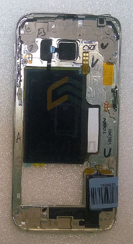 Задняя часть корпуса (GOLD) в сборе для Samsung SM-G925F