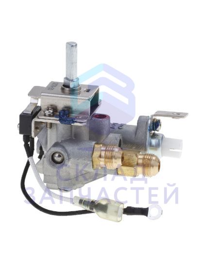 Изображение товара Газовый кран варочной панели Bosch 00612409 оригинальная запчасть