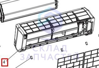 Изображение товара Оригинальный корпус Haier A0010878962G для внутреннего блока