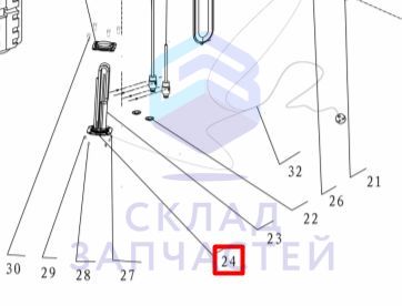 0040400771 Haier оригинал, Тэн
