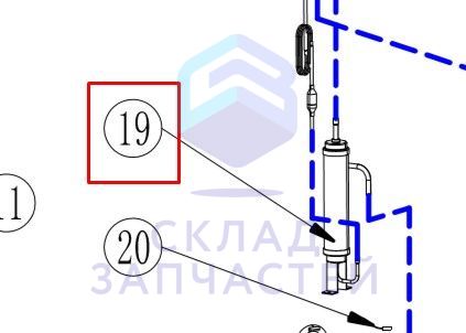 Нефтяной сепаратор для Haier AU042FNERA (AA9AQ3E0000)