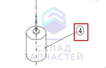 Изображение товара 0150400563 Haier оригинал, открытый двигатель