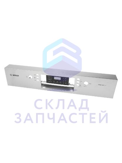 Изображение товара 11022510 Bosch оригинал, передняя панель, нержавеющая сталь, 6 програ мм, 4 дополнительных функции, предварительный выбор времени