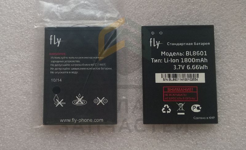 Аккумуляторная батарея (BL8601, 1800mAh) для FLY IQ4505 Quad