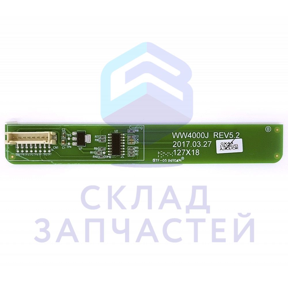 Модуль сенсорного управления в сборе для Samsung WW7MJ42102W