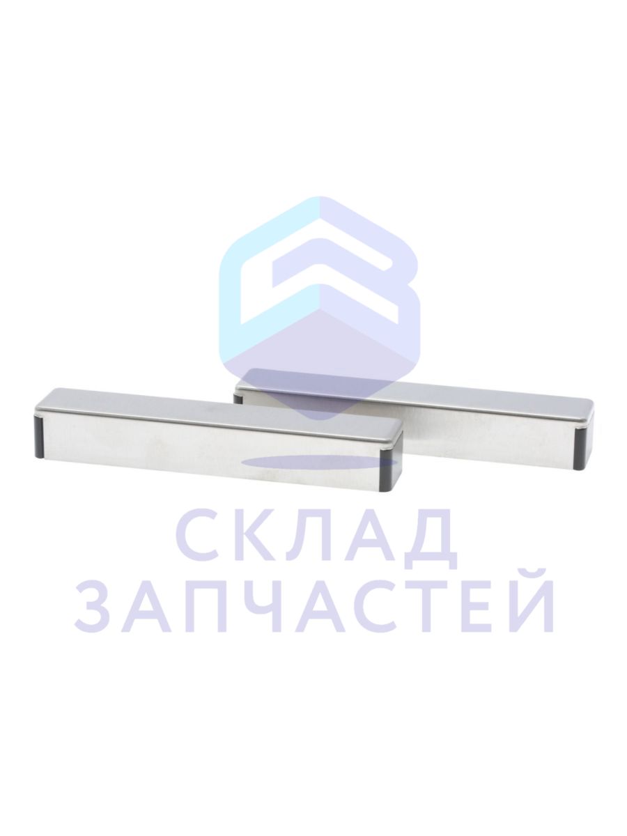 Изображение товара 00647293 Bosch оригинал, декоративная планка левая/правая для шкафа подогрева посуды, (набор: 2 шт.)