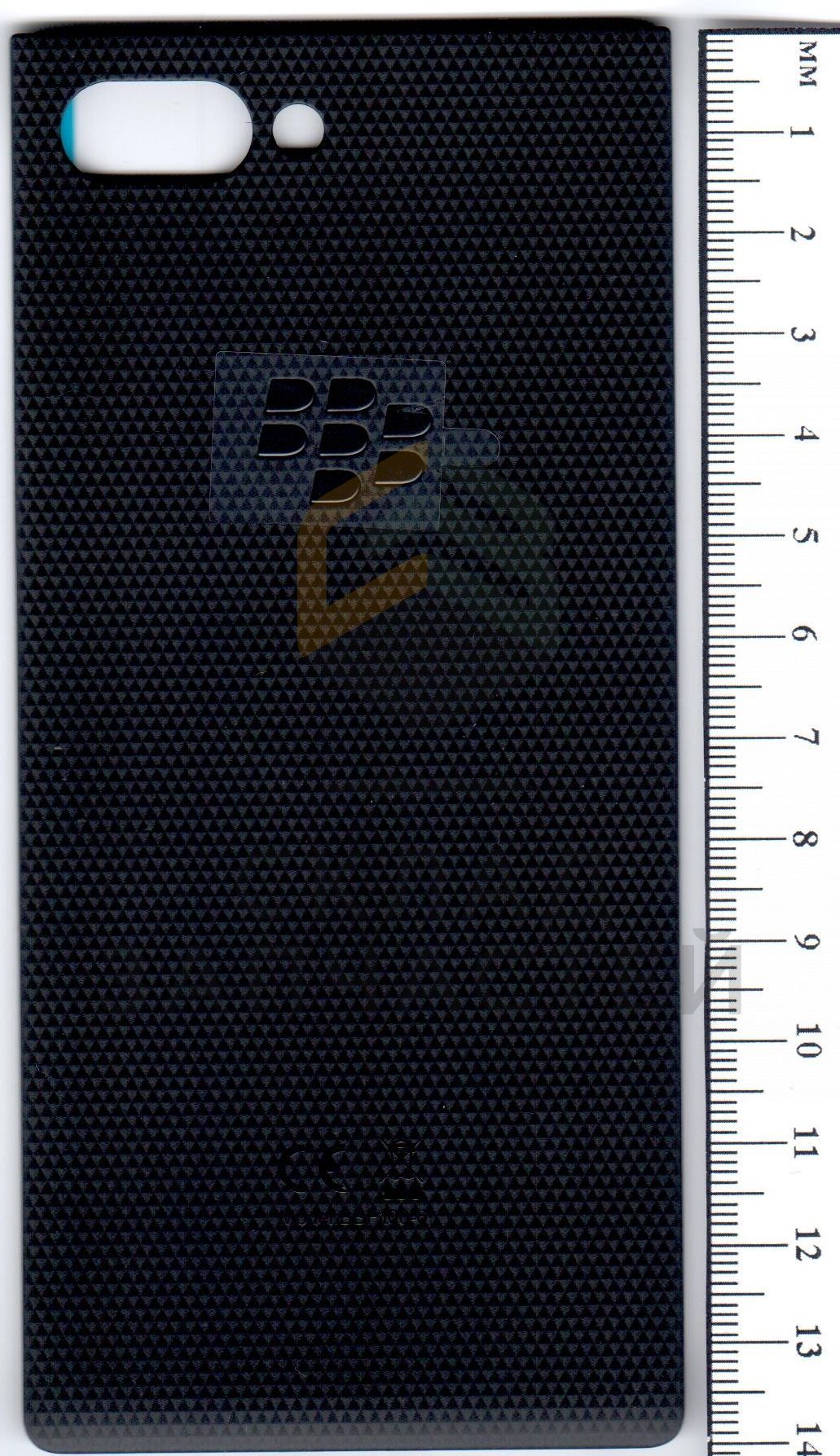 BCJ64J0A12C0 Blackberry оригинал, задняя крышка