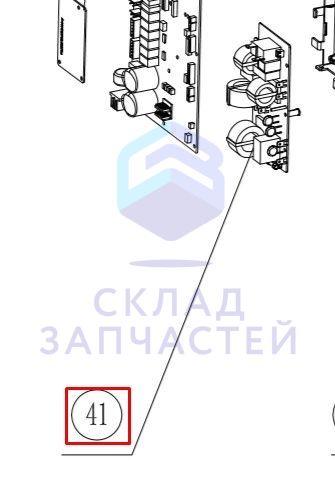 0150401760 Haier оригинал, доска фильтра