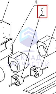 Изображение товара 0150401785 Haier оригинал, двигатель вентилятора