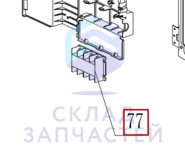 Клеммная колодка для питания для Haier AV12IMVURA (AA9AK5E2R00)
