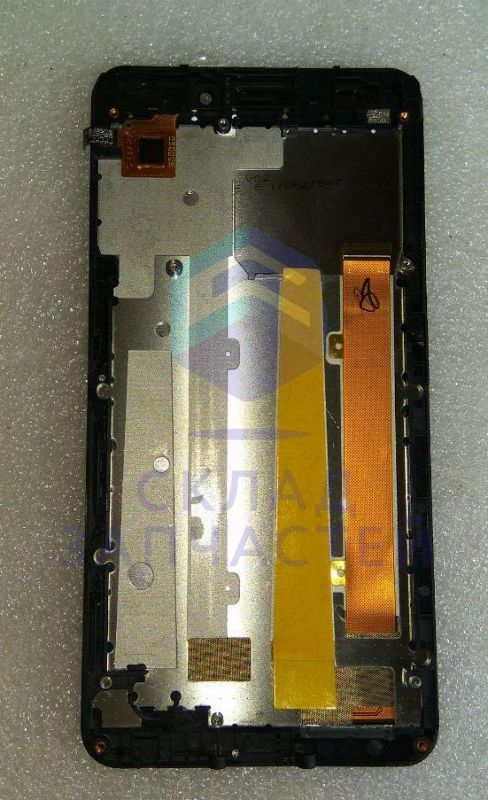 Дисплей в сборе с сенсорной и передней панелью (черный) для FLY FS523 Cirrus 16