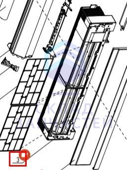 Изображение товара A0011800033H Haier оригинал, приемник печатной платы