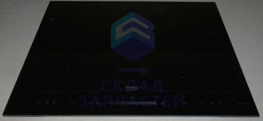 190261790 Beko оригинал, керамическое стекло для индукционной плиты 510 мм x 580 мм