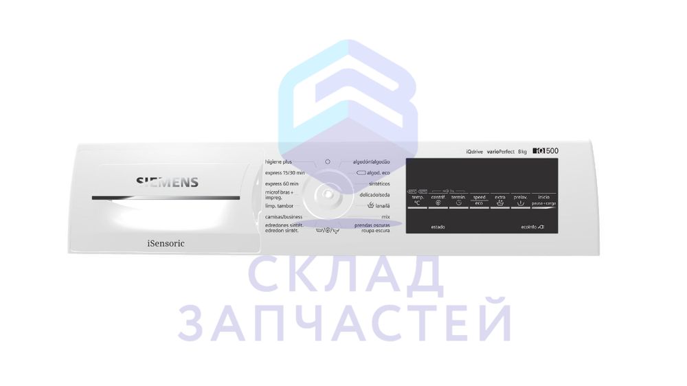 Панель управления для стиральной машины для Siemens WM12T478ES/01